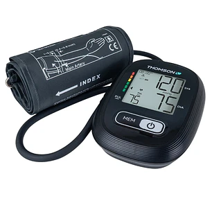 Thomson Cardio A10 Tensiometro de Brazo - Deteccion Arritmia - Inidcador de Hipertension - 2 Usuarios - Color Negro