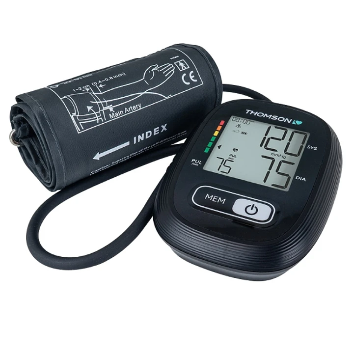Thomson Cardio A10 Tensiometro de Brazo - Deteccion Arritmia - Inidcador de Hipertension - 2 Usuarios - Color Negro 1