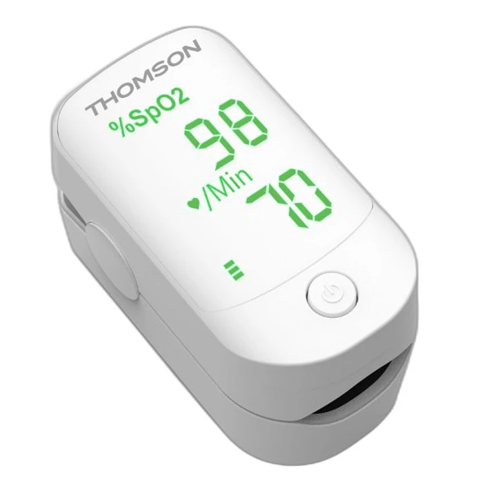 Thomson Oxymore L1 Pulsioximetro - Gran Pantalla LED - Diseño Ergonomico - Apagado Automatico 1