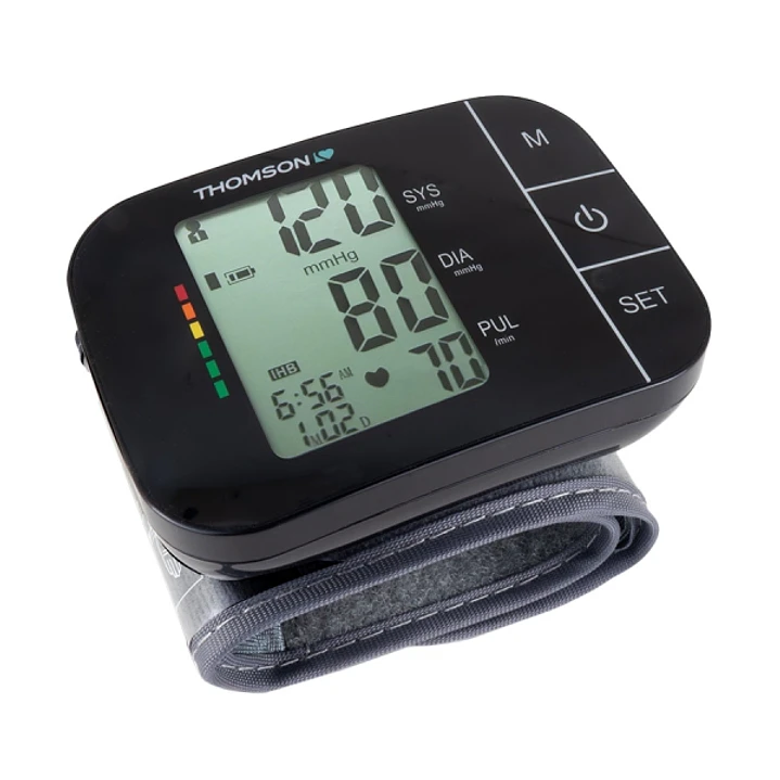 Thomson Cardio W7 Tensiometro de Muñeca - Deteccion Arritmia - Memoria 60 Lecturas - 2 Usuarios - Color Negro 1