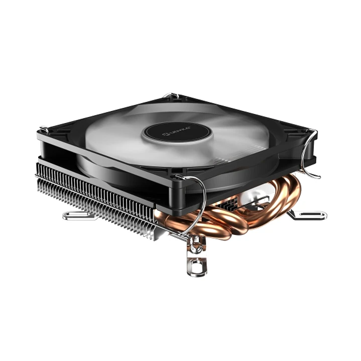 Unykach Unycool H37 Disipador Compacto CPU Perfil Bajo - Multisocket Universal- Ventilador de 90mm - Color Negro 1