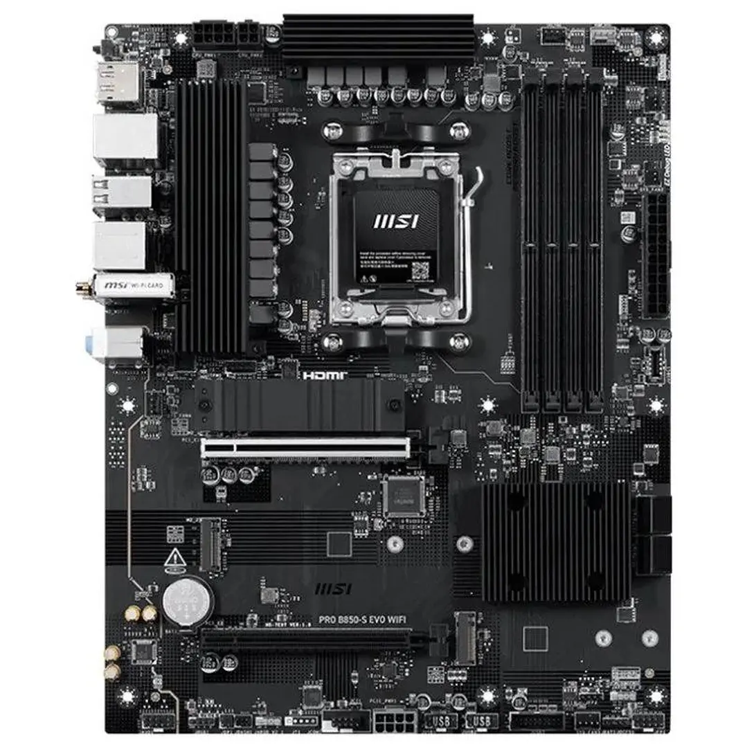 MSI Placa Base PRO B850-S EVO WIFI ATX AM5 2