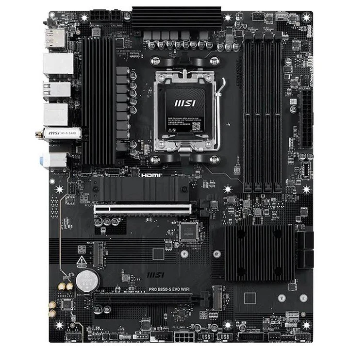 MSI Placa Base PRO B850-S EVO WIFI ATX AM5 2