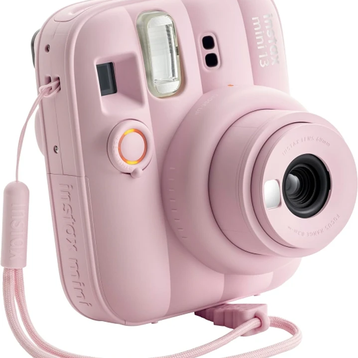 Fujifilm Instax Mini 13 Candy Pink Camara Instantanea - Tamaño de Imagen 62x46mm - Flash Auto - Exposicion Automatica - Mini Espejo para Selfies - Mod 1