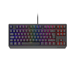 Genesis Thor 230 TKL Teclado Gaming Mecanico - Hot Swappable - RGB - Otemu Red -Disposicion Española - Color Negro