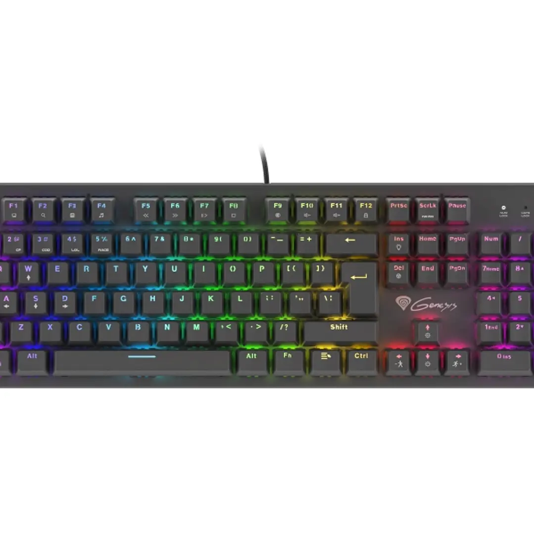 Genesis Thor 300 Teclado Gaming Mecanico - RGB - Otemu Red - Disposicion Portuguesa - Color Negro 1