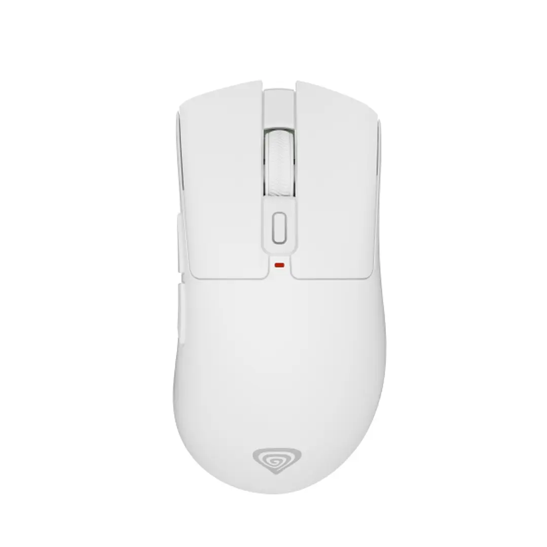 Genesis Zircon 880 Raton Gaming - Sensor Optico 12000 DPI PAW3311 - 6 Botones - USB / 2.4 Ghz / Bluetooth - Switches Kailh Optical - Color Blanco 1