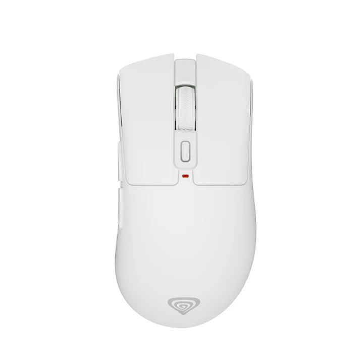 Genesis Zircon 880 Raton Gaming - Sensor Optico 12000 DPI PAW3311 - 6 Botones - USB / 2.4 Ghz / Bluetooth - Switches Kailh Optical - Color Blanco 1