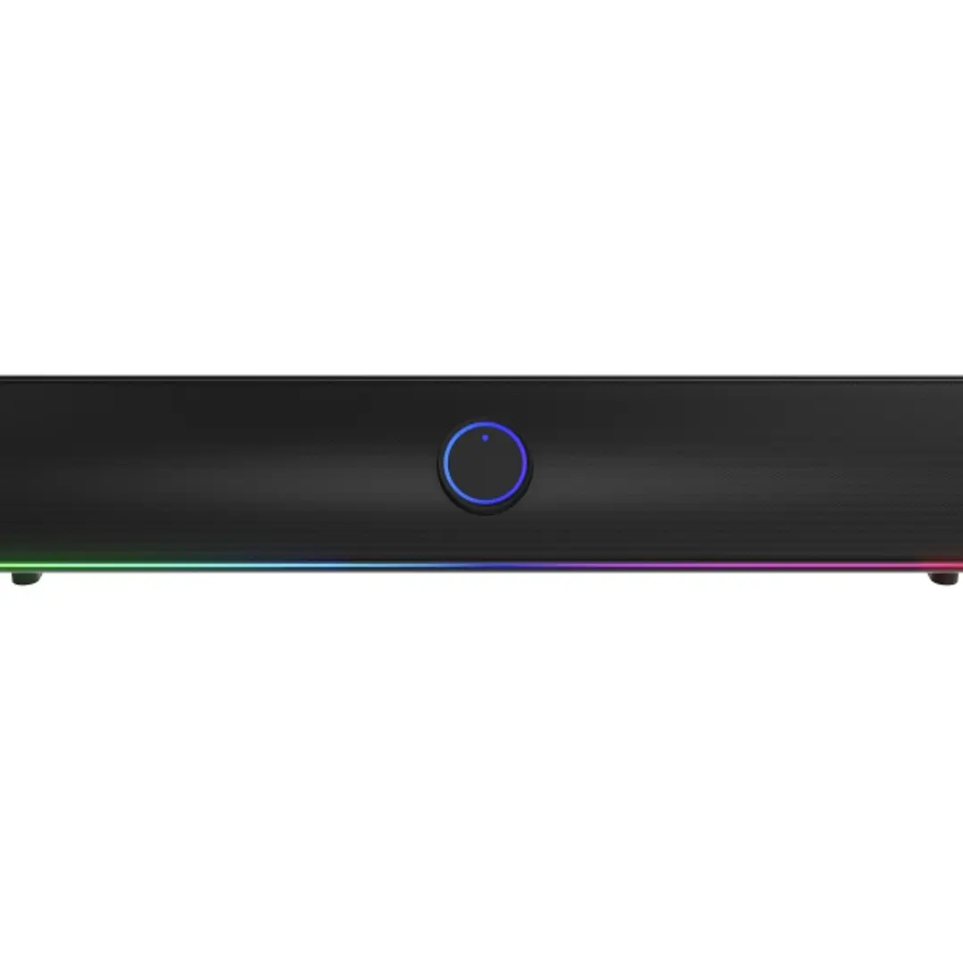 Genesis Helium 312BT Barra de Sonido 2.0 10W - USB - Bluetooth 5.2 - Iluminacion ARGB - Color Negro 1