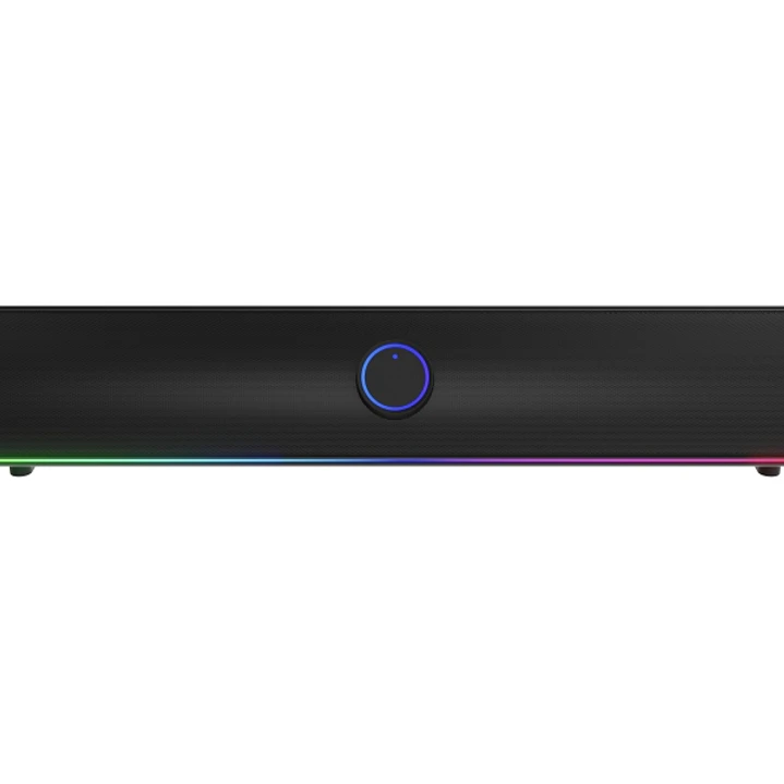 Genesis Helium 312BT Barra de Sonido 2.0 10W - USB - Bluetooth 5.2 - Iluminacion ARGB - Color Negro 1