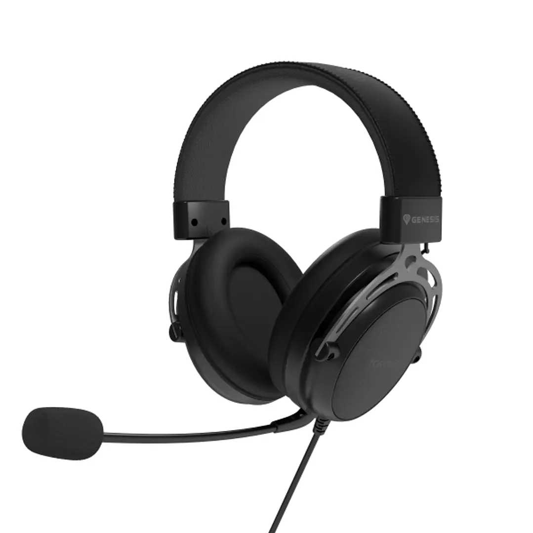 Genesis Toron 301 Auricular Gaming - Altavoz 53mm - Microfono Desmontable - Multiplataforma - Jack 3.5 - Color Negro 1