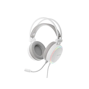 Genesis Neon 613 G2 Auricular Gaming - Altavoz 50mm -  Microfono de Condensador - RGB - Jack 3.5 - Color Blanco