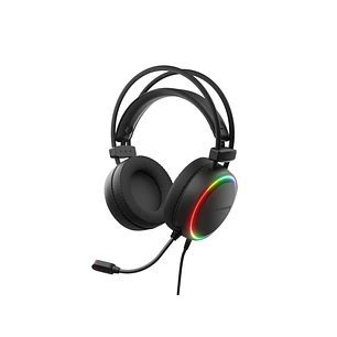 Genesis Neon 613 G2 Auricular Gaming - Altavoz 50mm -  Microfono de Condensador - RGB - Jack 3.5 - Color Negro