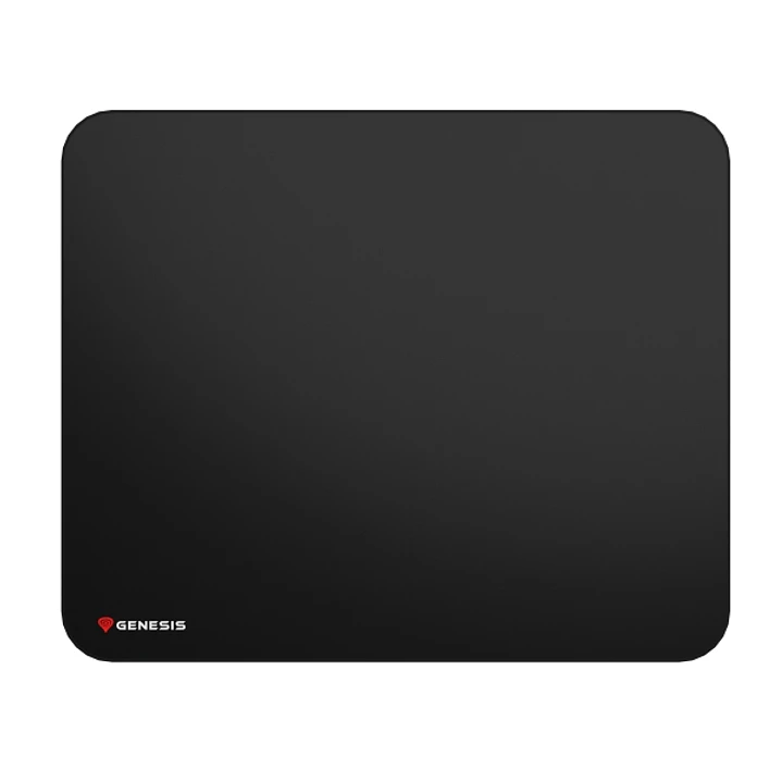Genesis Carbon 500 Alfombrilla L Logo - 400X330X2.5MM - Superficie de Tela - Base de Goma Antideslizante - Color Negro 1