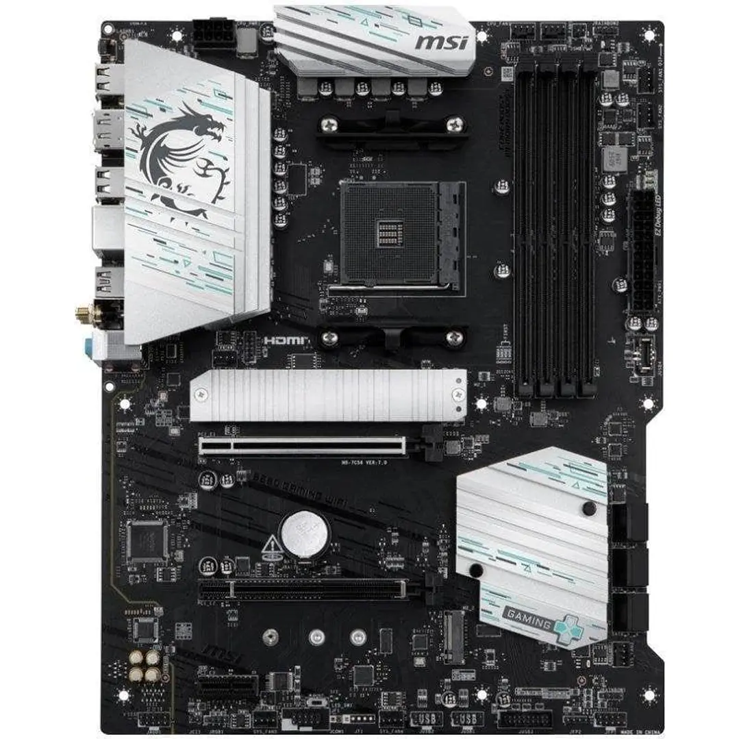 MSI Placa Base B550 GAMING WIFI6E DDR4 ATX AM4 2