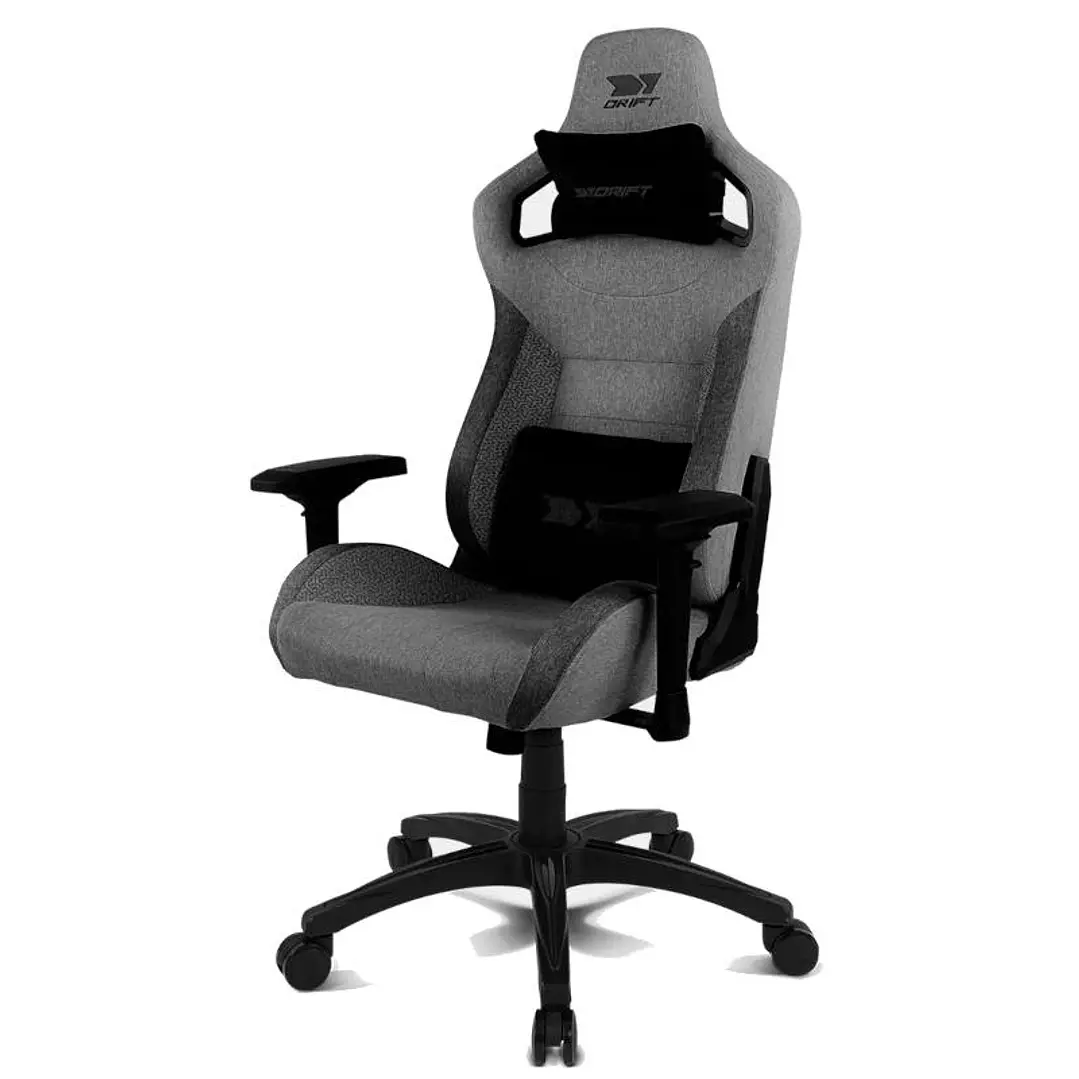 DRIFT Silla Gaming DR220 Tela Gris Oscuro 1