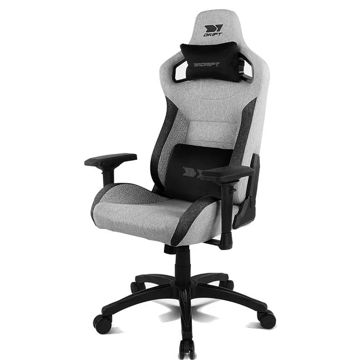 DRIFT Silla Gaming DR220 Tela Gris 1