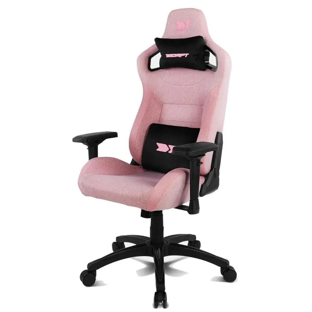 DRIFT Silla Gaming DR220 Tela Rosa 1