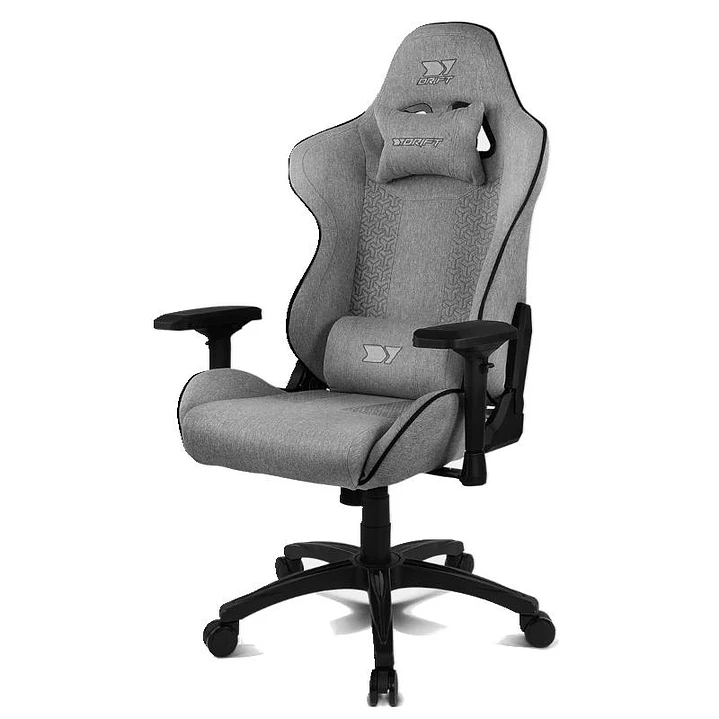 DRIFT Silla Gaming DR190 Tela Gris 1