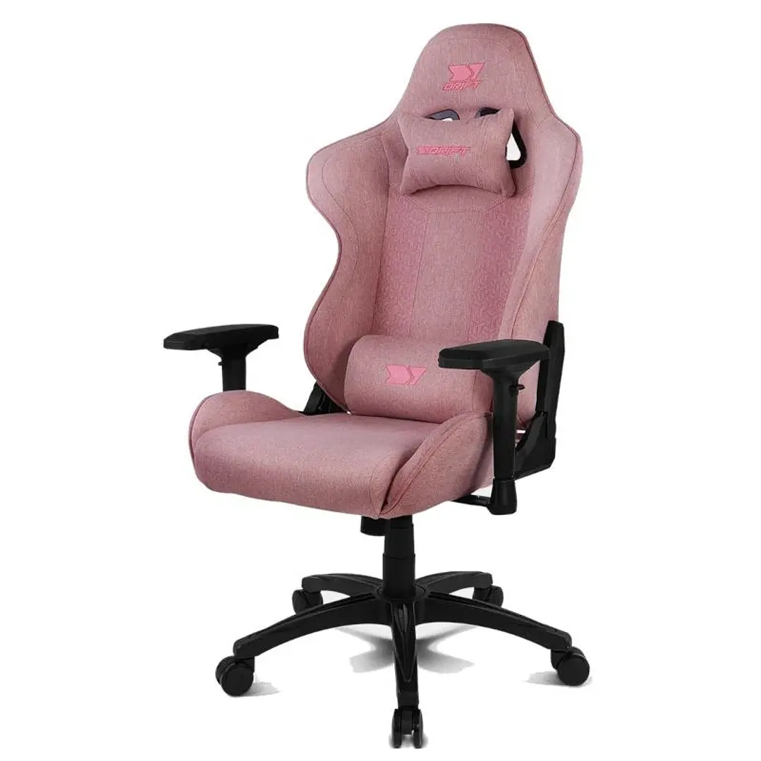 DRIFT Silla Gaming DR190 Tela Rosa 1