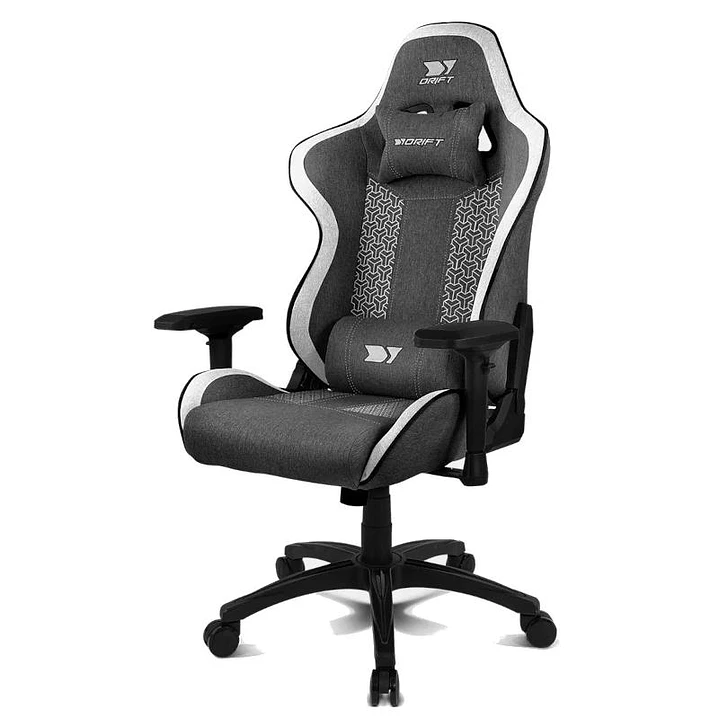 DRIFT Silla Gaming DR190 Tela Blanca 1