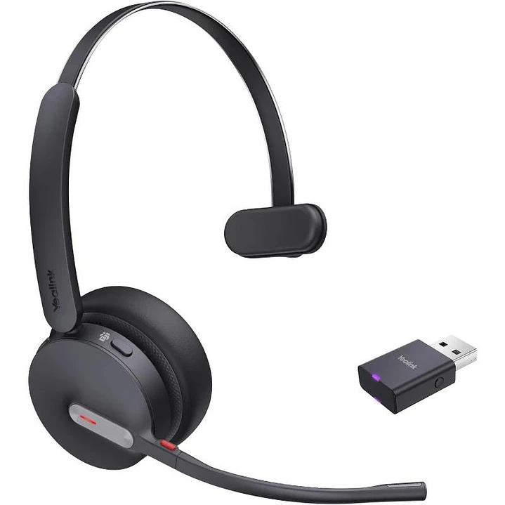 YEALINK WH64 Hybrid Mono UC/Teams Aur.In. BT DECT 1