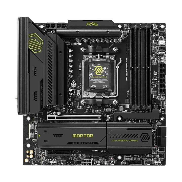 MSI Placa Base MAG B850M MORTAR WIFI DDR5 mATX AM 2