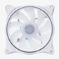 Hiditec Ventilador Gaming ARGB-N-18 WHITE 120 MM - Miniatura 3