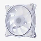 Hiditec Ventilador Gaming ARGB-N-18 WHITE 120 MM - Miniatura 4