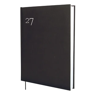 Finocam Dynamic Milano Agenda Profesional Internacional - Anual 2027 - 2 Paginas por Dia - 210x270mm - Cinta Punto - Tapa Dura Acolchada - Esquinas Mi