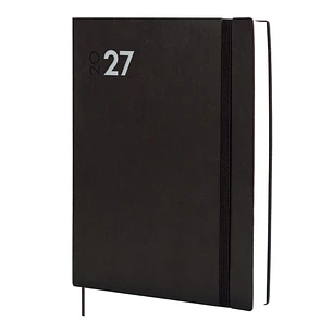 Finocam Dynamic Mara Agenda Profesional - Anual 2027 - 1 Dia por Pagina - Formato Y12 - 210x270mm - Goma Elastica - Tapa Blanda de PU - Esquinas Micro