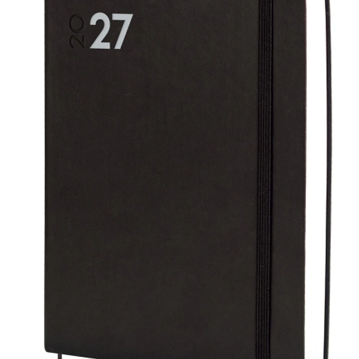 Finocam Dynamic Mara Agenda Profesional - Anual 2027 - 1 Dia por Pagina - Formato Y12 - 210x270mm - Goma Elastica - Tapa Blanda de PU - Esquinas Micro 1