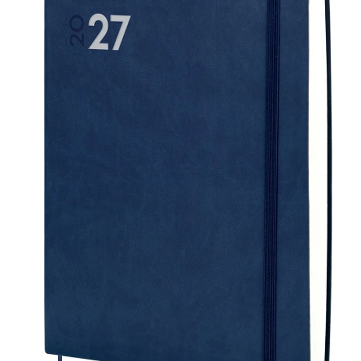 Finocam Dynamic Mara Agenda Profesional - Anual 2027 - 1 Dia por Pagina - Formato Y12 - 210x270mm - Goma Elastica - Tapa Blanda de PU - Esquinas Micro 1