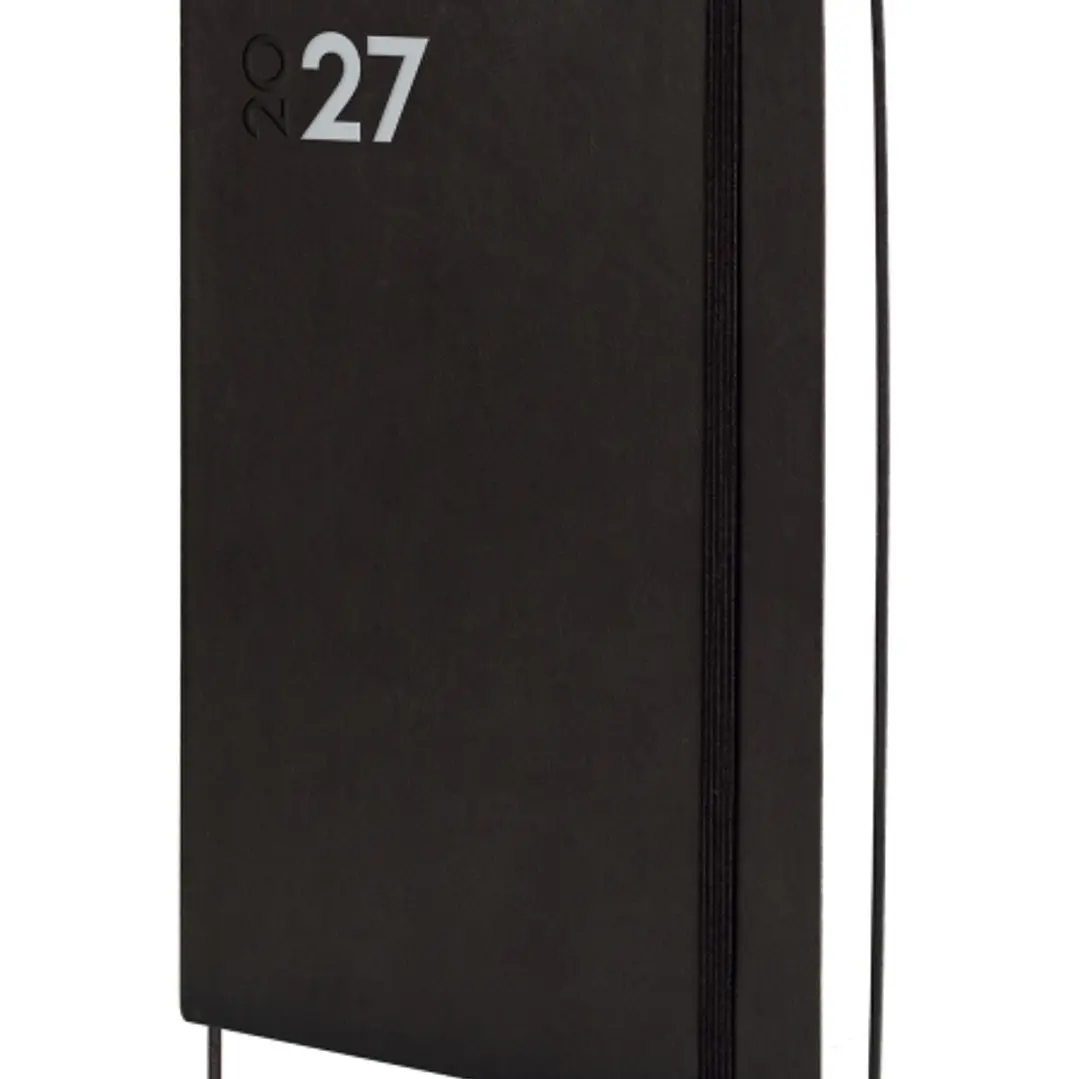 Finocam Dynamic Mara Agenda Profesional - Anual 2027 - 1 Dia por Pagina - Formato Y11 - 165x240mm - Goma Elastica - Tapa Blanda de PU - Esquinas Micro 1
