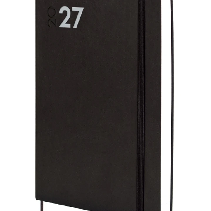 Finocam Dynamic Mara Agenda Profesional - Anual 2027 - 1 Dia por Pagina - Formato Y11 - 165x240mm - Goma Elastica - Tapa Blanda de PU - Esquinas Micro 1