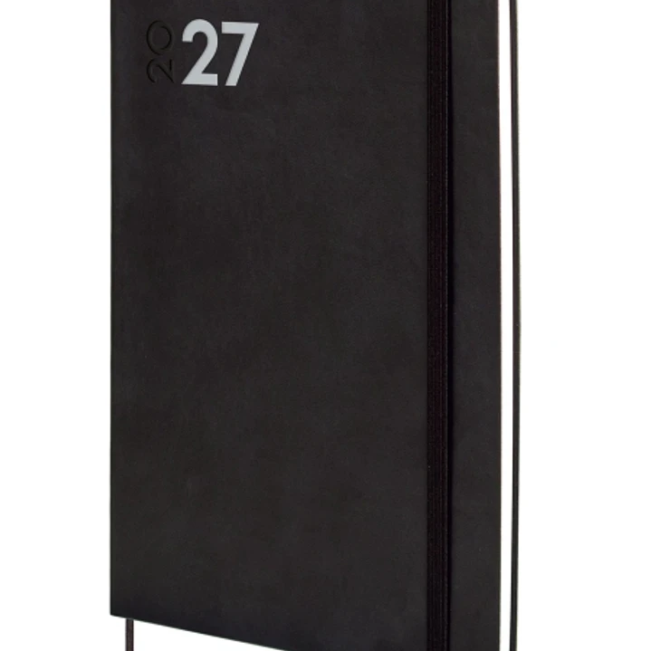 Finocam Dynamic Mara Agenda Profesional en Catalan - Anual 2027 - Semana Vista Vertical - 165x240mm - Goma Elastica - Tapa Blanda de PU - Esquinas Mic 1
