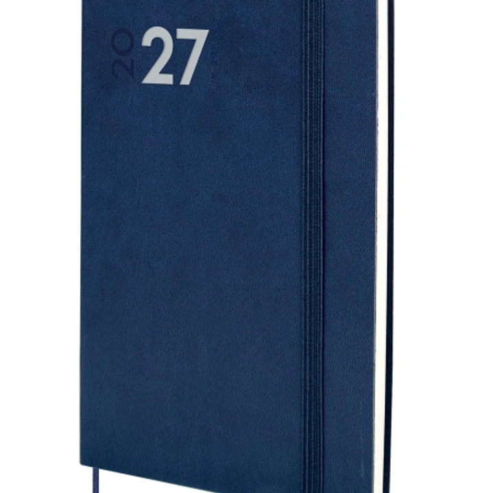 Finocam Dynamic Mara Agenda Profesional en Catalan - Anual 2027 - Semana Vista Vertical - 165x240mm - Goma Elastica - Tapa Blanda de PU - Esquinas Mic 1