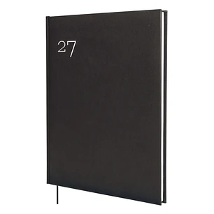 Finocam Dynamic Milano Agenda Profesional - Anual 2027 - Semana Vista Vertical - Formato Y12 - 210x270mm - Cinta Punto - Tapa Dura Acolchada - Esquina
