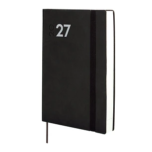 Finocam Dynamic Mara Agenda Profesional - Anual 2027 - 1 Dia por Pagina - Formato Y10 - 140x204mm - Goma Elastica - Tapa Blanda de PU - Esquinas Micro