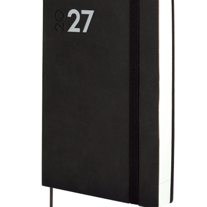 Finocam Dynamic Mara Agenda Profesional - Anual 2027 - 1 Dia por Pagina - Formato Y10 - 140x204mm - Goma Elastica - Tapa Blanda de PU - Esquinas Micro 1