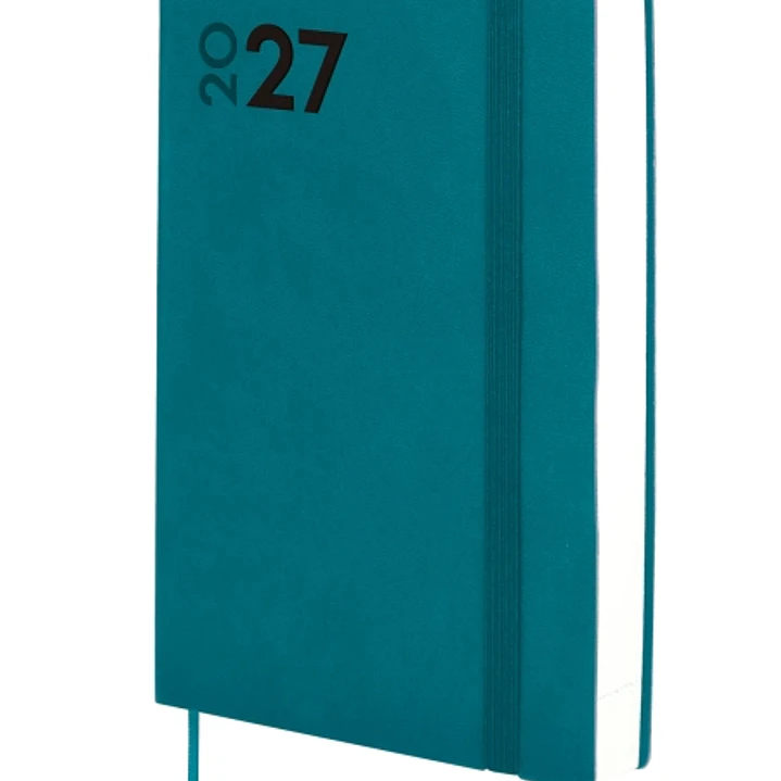 Finocam Dynamic Mara Agenda Profesional - Anual 2027 - 1 Dia por Pagina - Formato Y10 - 140x204mm - Goma Elastica - Tapa Blanda de PU - Esquinas Micro 1