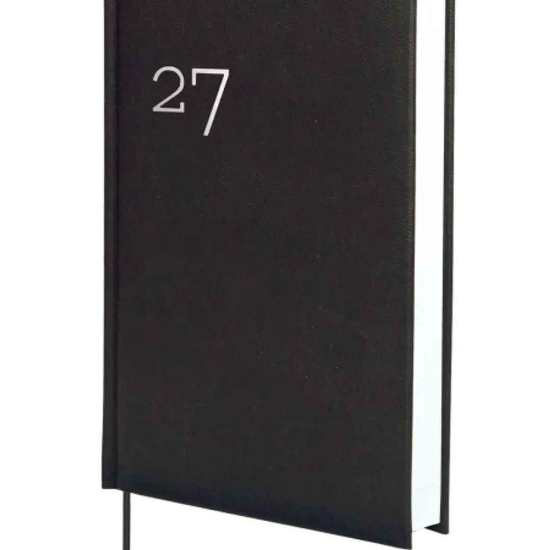 Finocam Dynamic Milano Agenda Profesional - Anual 2027 - 1 Dia por Pagina - Formato Y10 - 140x204mm - Cinta Punto - Tapa Dura Acolchada - Esquinas Mic 1
