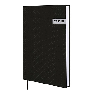 Finocam Dynamic Porto Agenda Profesional - Anual 2027 - 1 Dia por Pagina - Formato Y11 - 165x240mm - Cinta Punto - Tapa Dura de Carton Forrado - Esqui