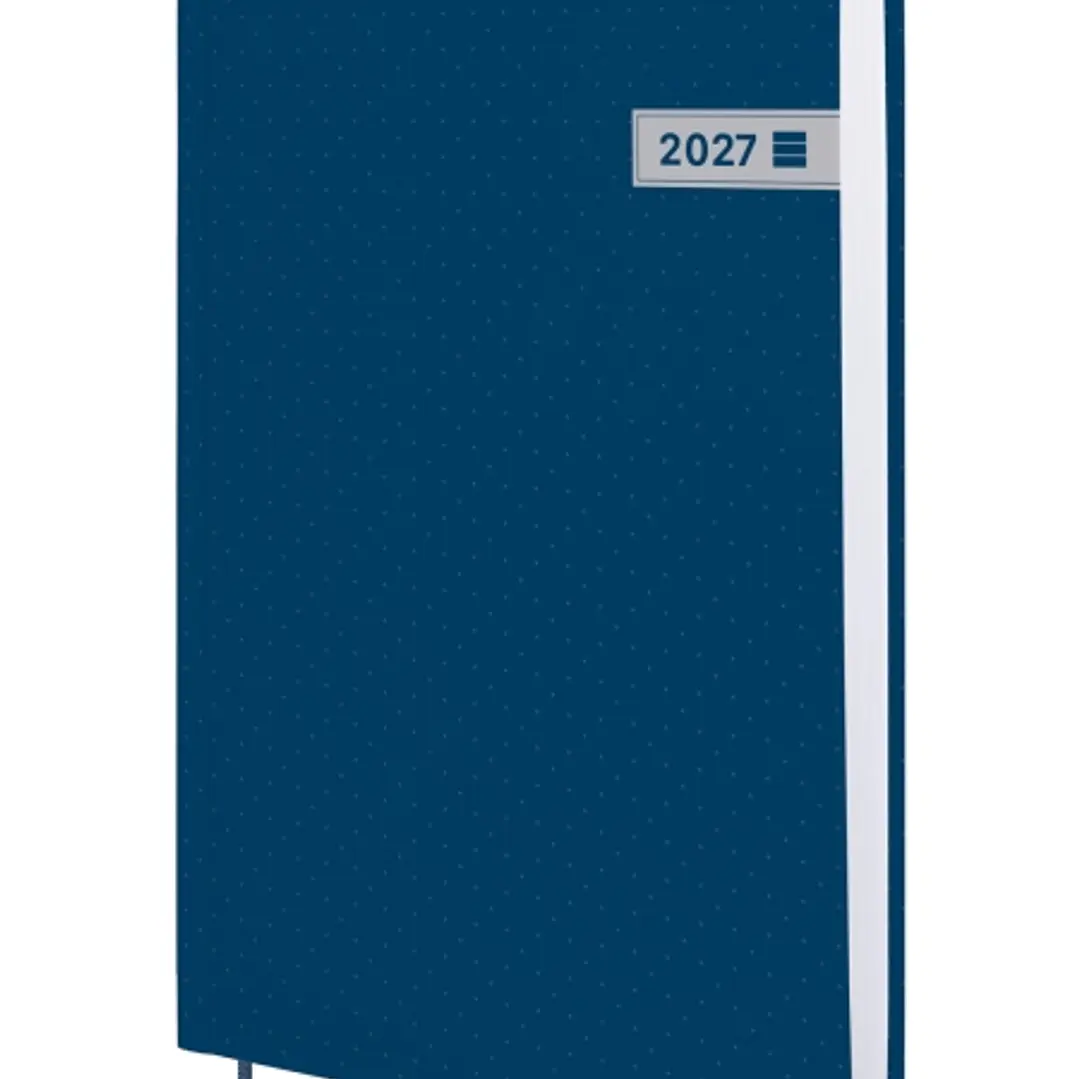 Finocam Dynamic Porto Agenda Profesional - Anual 2027 - 1 Dia por Pagina - Formato Y11 - 165x240mm - Cinta Punto - Tapa Dura de Carton Forrado - Esqui 1