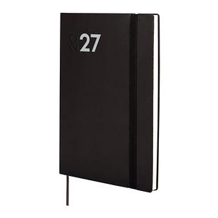 Finocam Dynamic Mara Agenda Profesional en Catalan - Anual 2027 - Semana Vista Horizontal - 140x204mm - Goma Elastica - Tapa Blanda de PU - Esquinas M