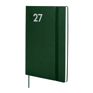 Finocam Dynamic Mara Agenda Profesional - Anual 2027 - Semana Vista Vertical - Formato Y10 - 140x204mm - Goma Elastica - Tapa Blanda de PU - Esquinas 