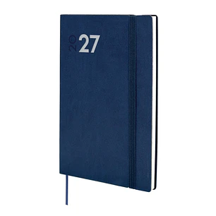 Finocam Dynamic Mara Agenda Profesional - Anual 2027 - Semana Vista Vertical - Formato Y10 - 140x204mm - Goma Elastica - Tapa Blanda de PU - Esquinas 