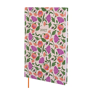 Finocam Dynamic Porto Design Camila Agenda Profesional - Anual 2027 - Semana Vista Vertical - 140x204mm - Tapa Dura de Carton Forrado - Esquinas Micro