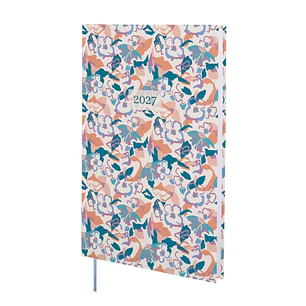 Finocam Dynamic Porto Design Agenda Profesional - Anual 2027 - Semana Vista Vertical - Formato Y10 - 140x204mm - Tapa Dura de Carton Forrado - Esquina