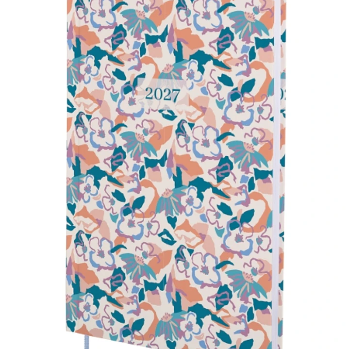 Finocam Dynamic Porto Design Agenda Profesional - Anual 2027 - Semana Vista Vertical - Formato Y10 - 140x204mm - Tapa Dura de Carton Forrado - Esquina 1